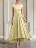 Plataz Scoop Floor-Length Lace Chiffon Mother of the Bride Dress With HZ1007