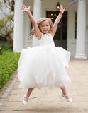 Plataz Tulle Flower Girl dresses for HZ1007