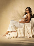 Plataz White Crochet Cut Out Backless Halter Neck Bodycon Chic Vacation Open Belly Maternity Dress Maternity