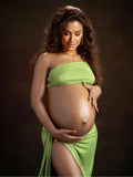 Plataz One Shoulder Cut Out Side Slit Draped Ruched Bodycon Fashion Vacation Photoshoot Maternity Maxi Dress Maternity