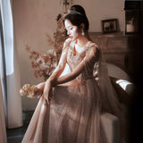 Plataz Examination Evening Dress Female Banquet Temperament Light Luxury Small High-End Atmospheric Host Tuxing Performance Dress High Sense