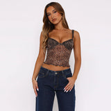 Plataz Sexy Leopard Print Sling Summer New Holiday Bottom Boob DJPT