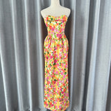 Plataz Densate Thoracic Fish Bone Long Dress 2024 New Sweet Engagement Birthday Dress