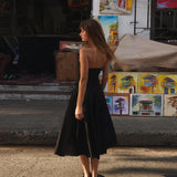 Plataz Autumn 2025 New Small Scented Temperament Casual-Buttered Bosom-Smeared Temperament Dress Woman DJPT