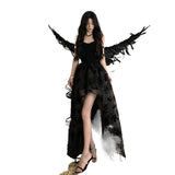 Plataz Spring And Summer New Temperament Banquet Dress Dress Lady Yu Sister Wind Shoulder Bra Dress Dress Woman