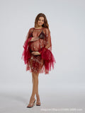 Plataz Independent Design Pregnant Woman Sexy Lace Pregnant Woman Photo Studio Photo Clothes Champagne Maternity