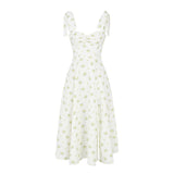 Plataz Dress French Holiday Dress Bareback Sexy Chiffon Dress Dress