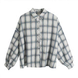 Plataz Shirt Women Loose Korean Version Of The Long Retro Hong Kong Flavor Bf Long Sleeve Sunscreen Ins Coat Tide DJPT