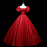 Plataz Dingy Evening Dress Body Solo Student Art Test Vocal Folk Song Performance Dress Host Dress Fluffy Skirt Woman