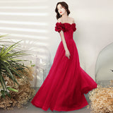 Plataz Evening Dress 2025 Summer Simplicity Banquet Temperament Performance Host Art Examination Dress