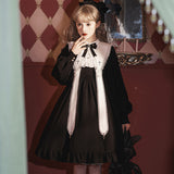 Plataz Design Hyol Cross Lolita Lolita Sweet Long-Sleeved Lolita Dress 6716