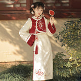 Plataz Design Spring Dawn Chinese Wind Improvement Han Element Vest Cheongsam Women's Suit 8896