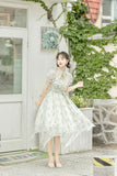 Plataz Suzuki Spring Lolita Dress Lolita Sleeve Shawl Sling Dress Set 6809