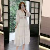 Plataz Seaside Holiday Photo Clothes Super Fairy Long Dress Beach Dress Yunnan Tourism Wearing Dress Summer