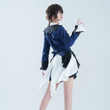 Plataz Teased Original Chris Wicked Son Lolita Women's Coat Dress Pants Lolita Dress Set 7153
