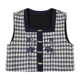 Plataz Swallow Planet Chinese Style Improve The Chinese Element Of Women's Coat Vest Shirt Half Skirt Set 6954
