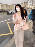 Plataz Gaoding 2024 Early Spring New Advanced New Chinese Coat Embroidery Light National Wind Collar Splicing Top