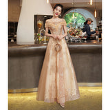 Plataz Evening Dress Women's 2025 New Banquet Temperament Famous Fairy Moderators Heavy Industry Annual Conference Dress