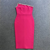 Plataz Bra Strap Dress Fashion Hot Diamond Party Party Dress Dress Dress Dress