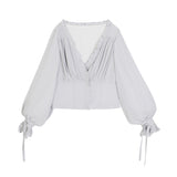 Plataz Design Grape Manor Chinese Style Women's Clothing Element Half Dress Set 8818