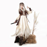 Plataz Wandering Witch Lolita Dresser Dresser Herder Waist Cloak Everyday Cute Lolita Sweet Skirt 6986