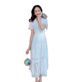 Plataz Dress Summer 2024 New Seaside Vacation Dress Bohemia Thailand Bali Beach Dress