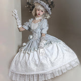Plataz Design Fairy Tale Dance Lolita Elegant Everyday Princess Style Lorita Sweet Dress 6762