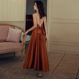 Plataz Seaside Resort Beach Skirt Women Summer Acetate Densate Cross Fine Shoulder Strap Sexy Bare Back Sling Skirt Fairy