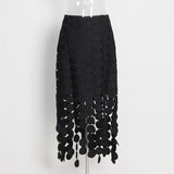 Plataz And Familiar With Wind Embroidery Hollow Skirt Women In Spring 2025 New Design With High-Waisted Candy Cumsudian Dress