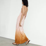 Plataz 2024 Sling Dress With Hairy Luxury Holiday Dress