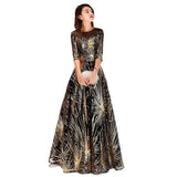 Plataz New Atmospheric Evening Dress Dress Female Famous Temperament Banquet Atmosphere Queen Golden Liang Annual Performance Suit