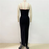 Plataz Niche Design Heavy Industry Nail Beads With Chest Banda Party Party Dress Dress Dress