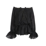 Plataz Babes Collar Solid Color High-Sensing Rope Short Dress 2025 New Loose Waist Dress Women's Summer