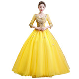 Plataz Yarn 2025 New Student Vocal Host Performance Solo Art Exam Costumes Peng Peng Peng Skirt Long Evening Dress Woman