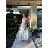 Plataz French Elegant Floral Slings Slings Fairy Goddess Sling Dress