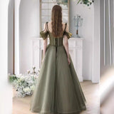 Plataz Dress Women 2025 New High-End Banquet Host Art Exam Engagement Slings Showing Thin Dress Fairy Bridesmaid Suit