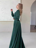 Plataz Fashion Elegant Temperament Belt In Autumn 2024 Thin Dress