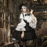 Plataz Teased Original Morning Witch Lolita Female Lolita Hat Shirt With Adorable Style Set 7150