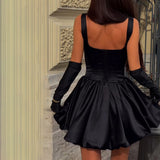 Plataz Autumn 2025 New Bag Ass Skirt Temperament Girded Buns DJPT