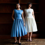 Plataz 2025 New Solid Color Sleeveless Strap Folds Splicing Body Repair Dress