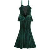 Plataz Teased Original Dark Forest Lolita Girl Lolita Top Fishtail Dress Daily Cute Set 7178
