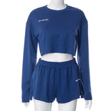 Plataz Women's Autumn New Clean Color Long-Sleeved Coat Head Casual Short Fashion Set DJPT