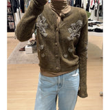 Plataz South Oil Heavy Industry Glid Light Long Sleeve Knit Shirt 24 Autumn And Winter Gentle Set Long-Sleeved Coat