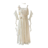 Plataz Design To The Metral Lolita Women's Sling Skirt Everyday Cute Lolita Sweet Dress 7139