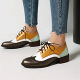 Plataz Large-Size Shoes With Flat Bottoms Single Shoes Women's British Wind Shoes Women's Shoes High Quality Shoes