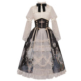 Plataz Design Butterfly Clock Op Lolita Sling Skirt Everyday Cute Lorita Sweet Skirt 6616