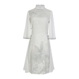 Plataz Design Lanting Sequence Chinese Wind Han Elements Daily Coat Dress Set Autumn And Winter 6708