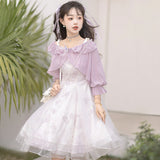 Plataz Design Fine Smell Of Smnel Chinese Wind Man Element Blouse Sling Skirt Daily Set 8666