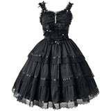 Plataz Party Jsk Suspension Dress Everyday Cute Lolita Sweet Dress 6755