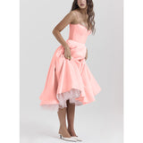 Plataz Women's New Sling V-Neck Sleeveless Dress Pony Skirt HZ0628